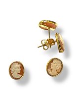 Orecchini Mandile 1922 Donna Cammei  in Argento Conchiglia 2MORCM15GD - 2MORCM15GD